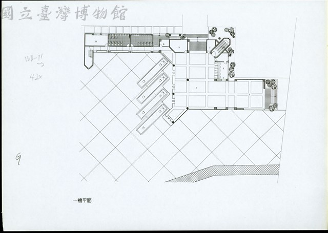一樓平面藏品圖，第1張