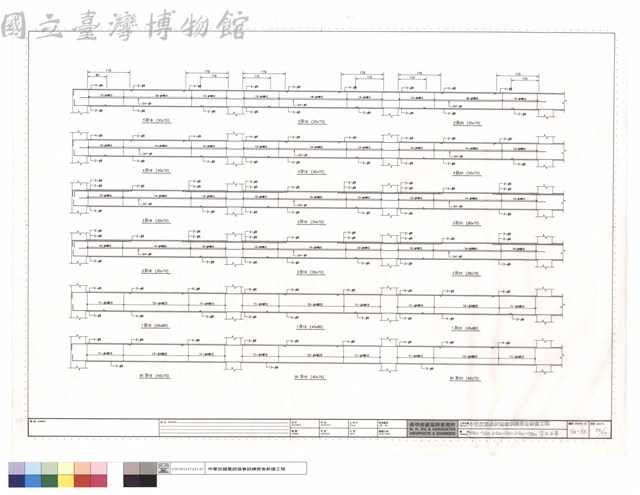 B1B18~5B18,B1B19~5B19,B1B20~5B20梁配筋圖藏品圖，第1張
