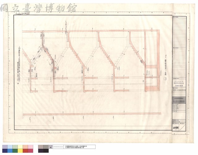 樓梯C剖面配筋詳圖藏品圖，第1張
