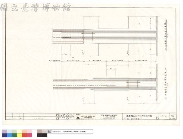 SRC及鋼柱立面配筋示意圖(二),(三)藏品圖，第1張