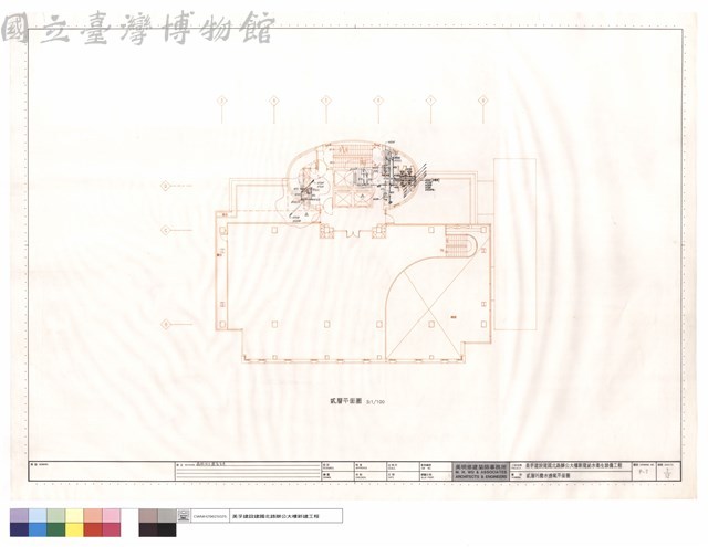 貳層污廢水透氣平面圖藏品圖，第1張