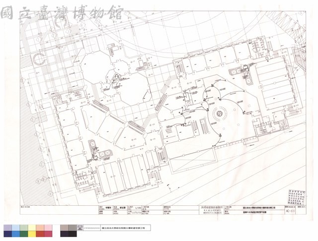 壹樓中央系統監控配置平面圖藏品圖，第1張