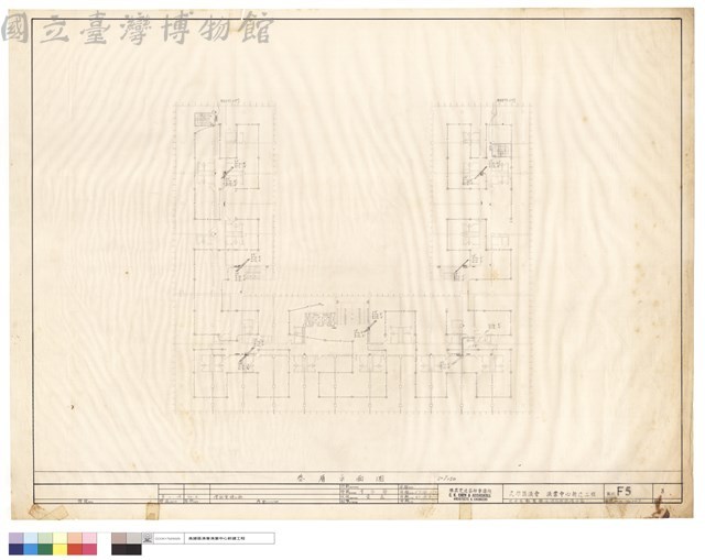 火災自動警報及消防栓設備平面藏品圖，第1張
