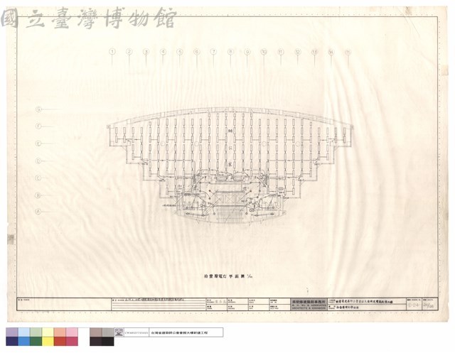 拾壹層電燈平面圖藏品圖，第1張