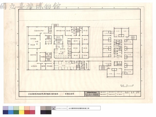 貳層平面圖藏品圖，第1張