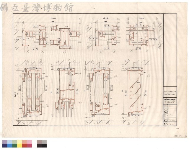 鋁門窗斷面大樣藏品圖，第1張