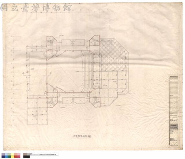 第肆層結構平面圖藏品圖，第1張