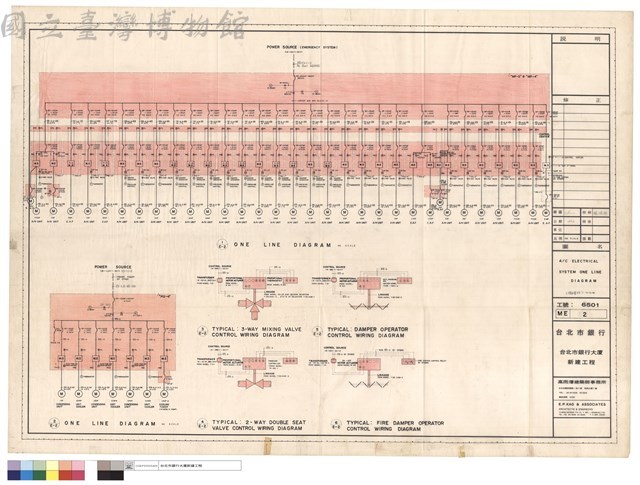 A/C ELECTRICAL SYSTEM ONE LINE DIAGRAM <保留參放> 71-7-26藏品圖，第1張