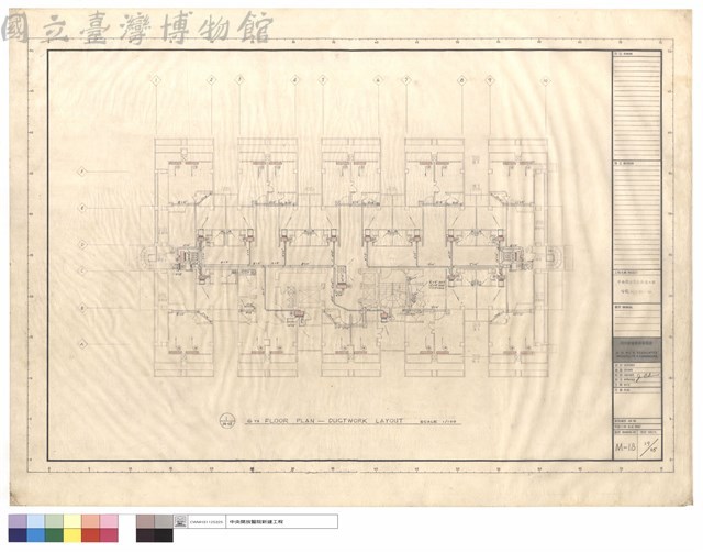 6TH FLOOR PLAN - DUCTWORK LAYOUT藏品圖，第1張
