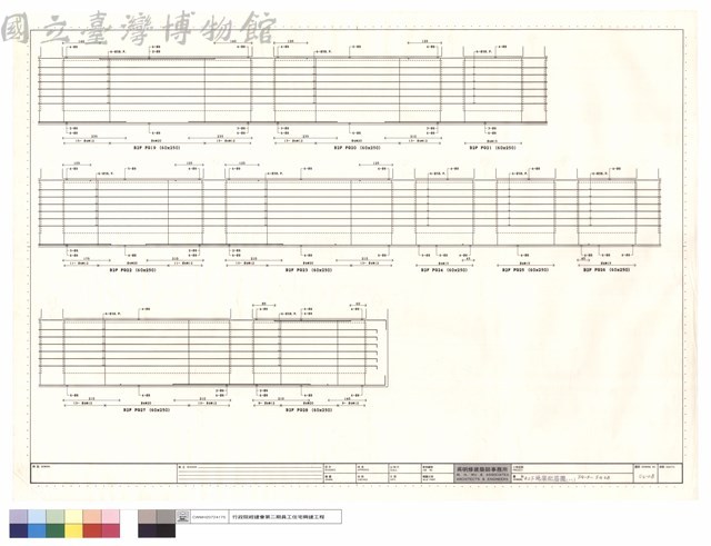 B2F地梁配筋圖(八)FG19~FG28藏品圖，第1張