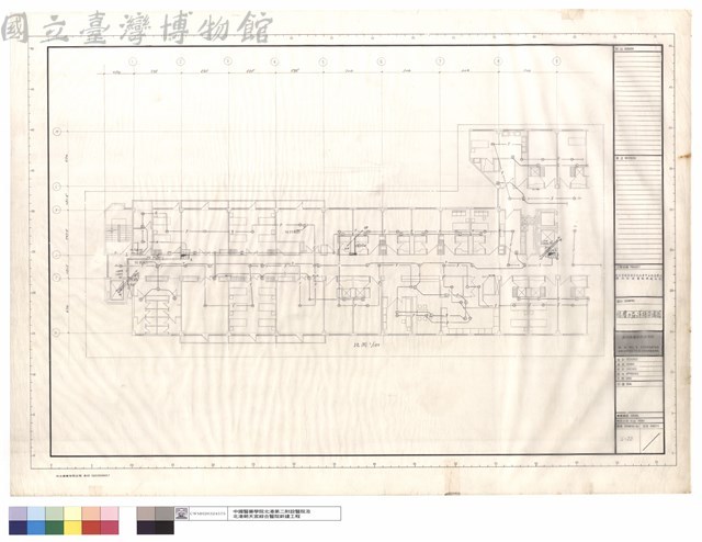 陸層B區消防平面圖藏品圖，第1張