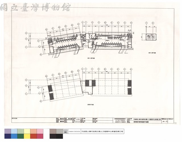 屋頂層冷媒管配置平面圖藏品圖，第1張