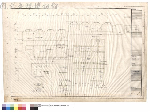 基礎坑,蓄水池平面圖藏品圖，第1張