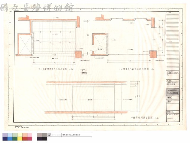 十二樓電梯LOBBY平,立面圖藏品圖，第1張