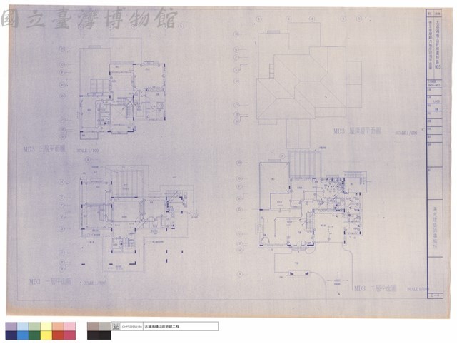 壹至叁層動力插座設備平面圖藏品圖，第1張