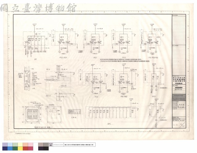 配電箱接線圖,接地端子箱藏品圖，第1張