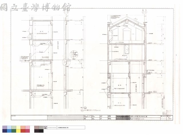 A,H棟電梯剖面圖藏品圖，第1張