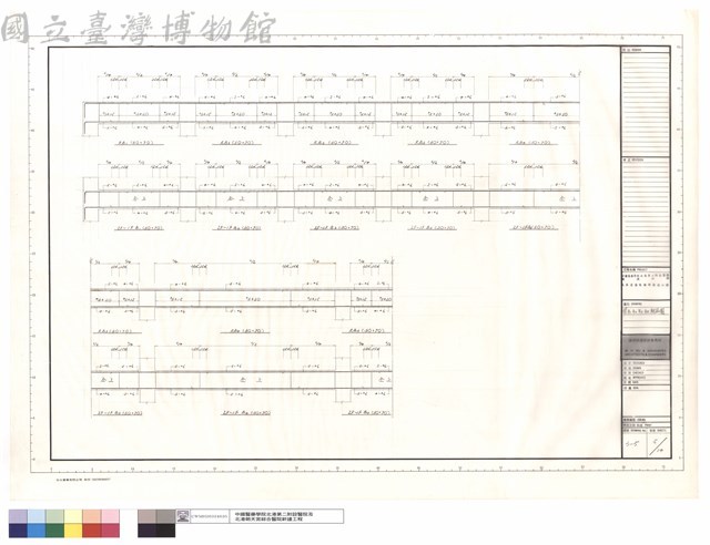 梁B1,B2,B4配筋圖藏品圖，第1張