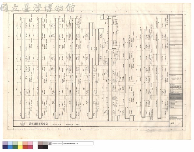 樑結構配筋詳圖6~1G18~20,2G19',1G18a,R~6G21~23藏品圖，第1張