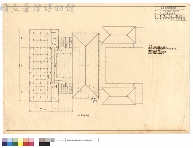 三樓電氣平面圖藏品圖，第1張