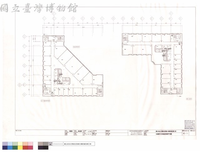 拾壹樓中央系統監控配置平面圖藏品圖，第1張