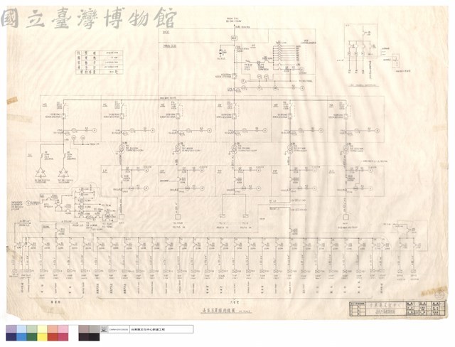 高低壓單線接線圖藏品圖，第1張