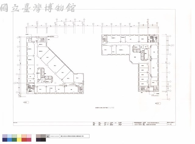 拾貳層安全自動化系統平面圖藏品圖，第1張