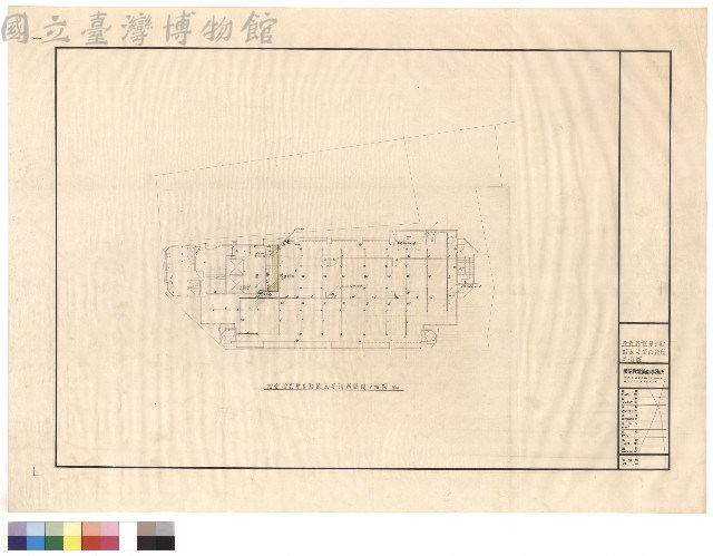 拾壹.拾貳層自動撒水及消防設備平面圖藏品圖，第1張