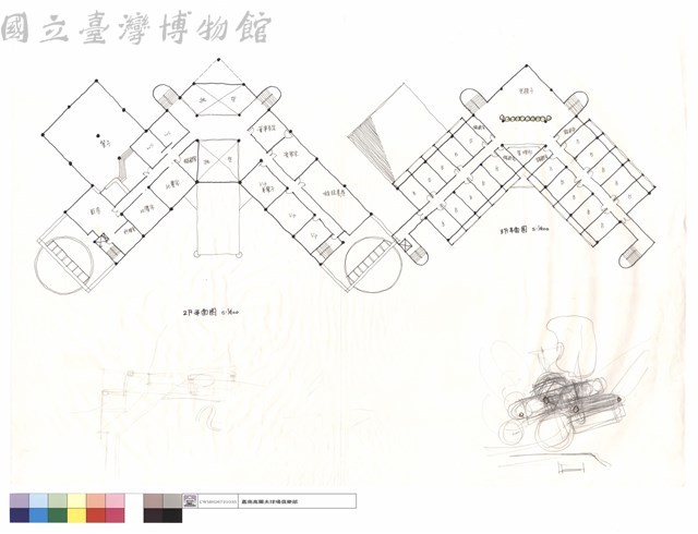 1F,2F平面圖藏品圖，第1張
