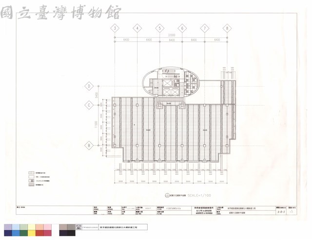 貳層天花鏡射平面圖藏品圖，第1張