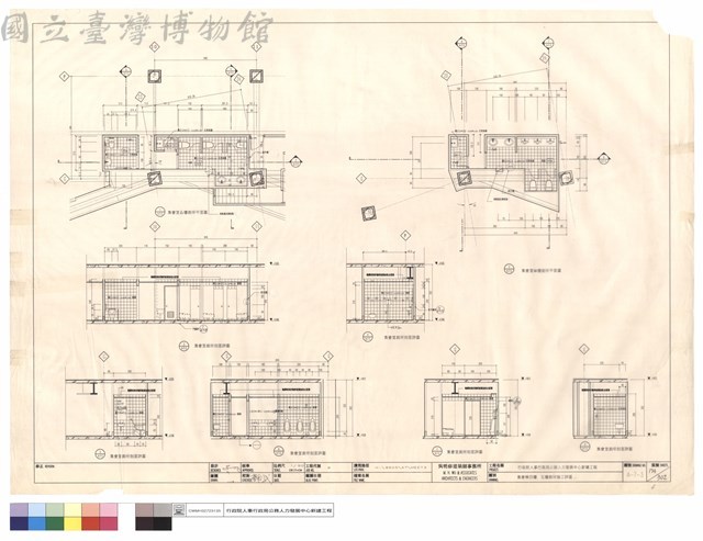 集會堂四樓,五樓廁所施工詳圖藏品圖，第1張