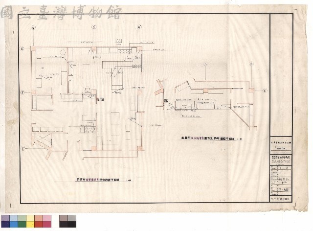 電氣工程/拾肆層廚房及備餐室,動力設備配線平面圖藏品圖，第1張