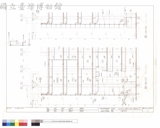 大廳剖面圖藏品圖，第1張