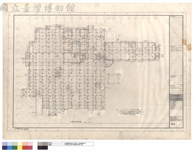 壹層結構平面圖藏品圖，第1張