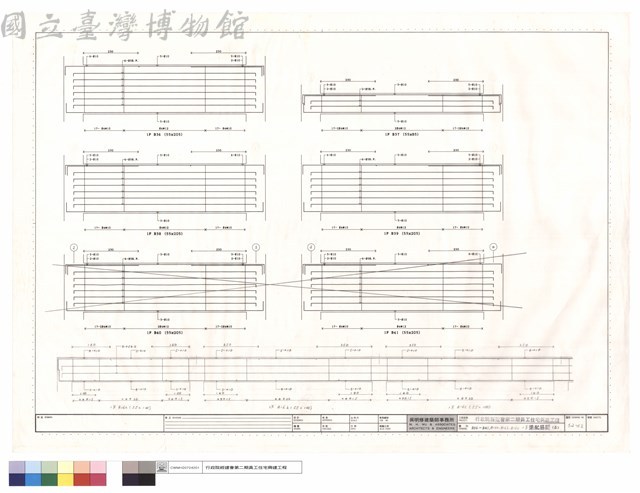 B36~B41,B16a,B16b,B16c,1F梁配筋圖(五)藏品圖，第1張