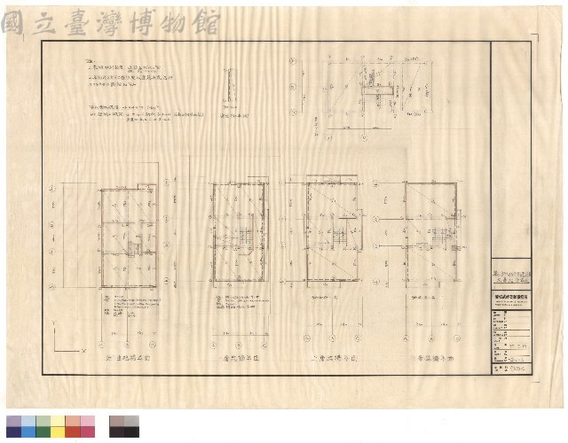 各層結構平面藏品圖，第1張
