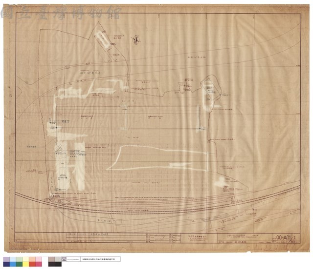 SITE PLAN 總配置啚藏品圖，第1張