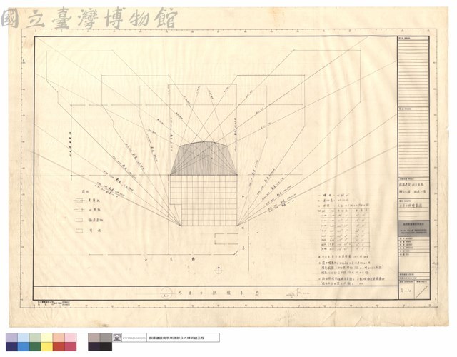 冬至日照陰影圖藏品圖，第1張