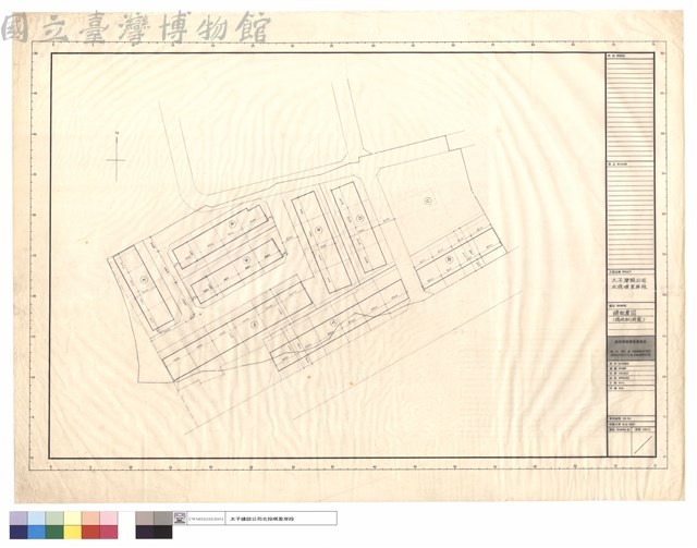 總配置圖(綠地取消案)藏品圖，第1張