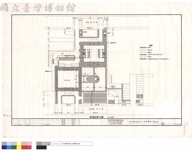地面層道路平面圖藏品圖，第1張