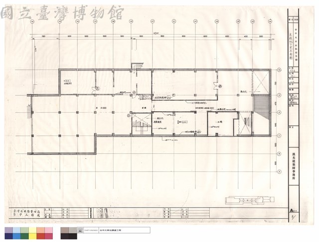 左段地下室平面圖藏品圖，第1張
