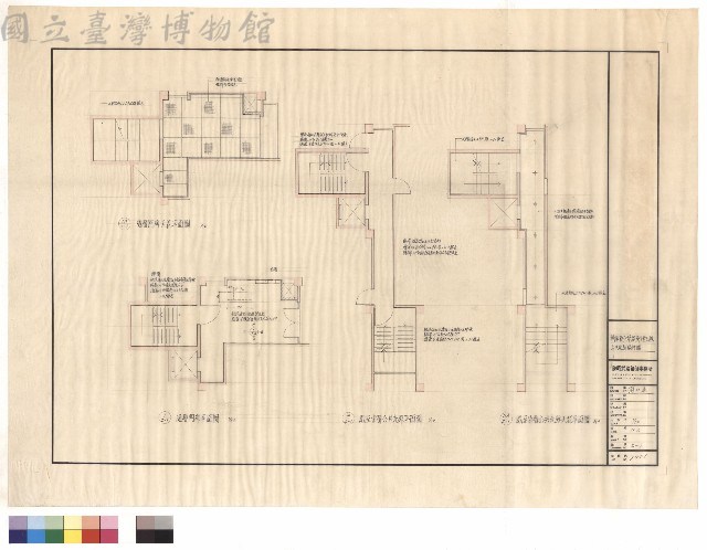 公共走廊裝修圖 平面圖藏品圖，第1張