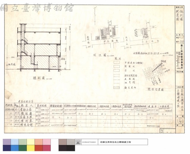 總剖及配置圖藏品圖，第1張