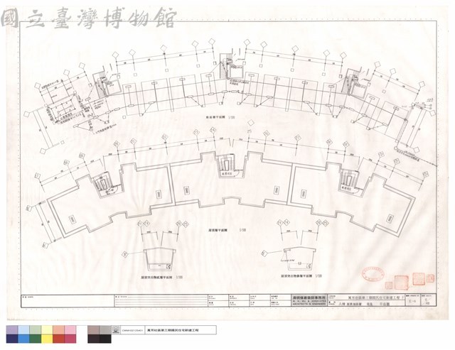 A棟屋頂,地面層電氣平面圖藏品圖，第1張