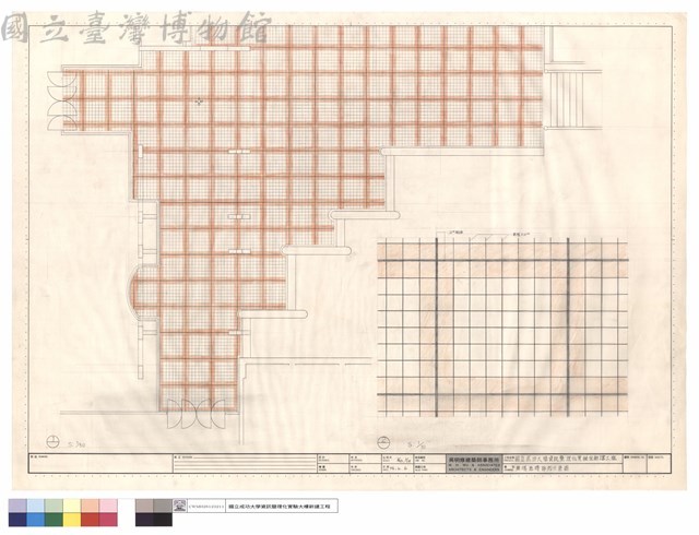 廣場地磚排列示意圖藏品圖，第1張