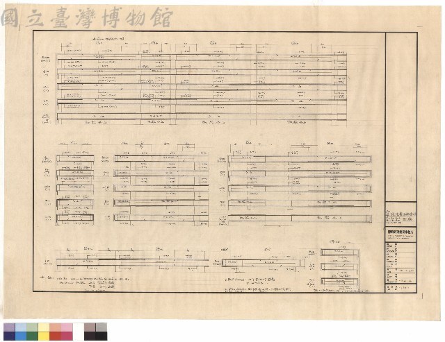 G7-G9,G12,B1,                          B3-B5,CB3,B3,B3b  配筋藏品圖，第1張