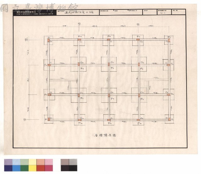 一層結構平面藏品圖，第1張