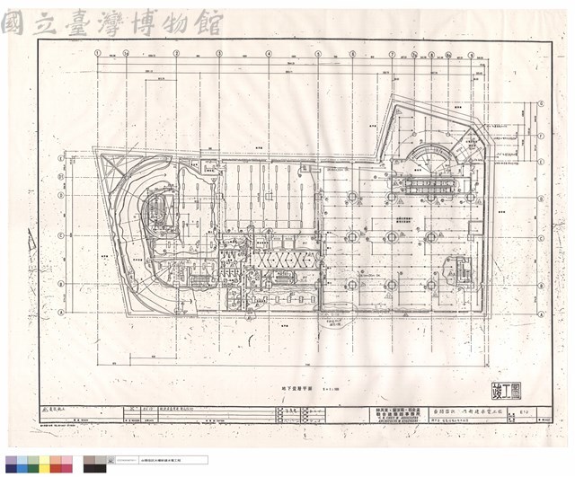 地下壹層電氣設備工程平面圖藏品圖，第1張