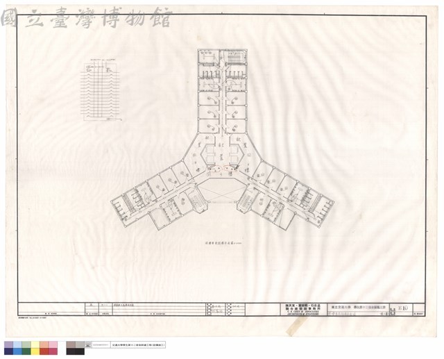 陸樓電氣設備平面圖藏品圖，第1張
