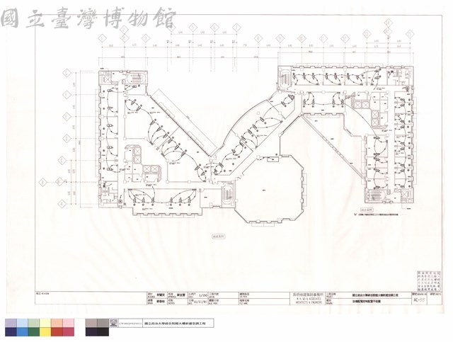 柒樓配電控制配置平面圖藏品圖，第1張